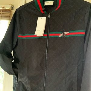 Gucci Black Bomber Jacket